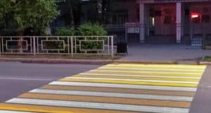 Первая проекционная «зебра» заработала в Горно-Алтайске Первая в регионе проекционная «зебра» появилась в Горно-Алтайске