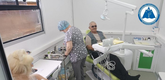 Мобильный стоматологический кабинет заработал в селе Каяшкан