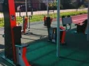 В школе №10 обустроили многофункциональную спортплощадку