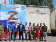 Участникам СВО с Алтая отправили фуру с техникой и гуманитарной помощью