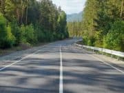 По нацпроекту отремонтировали еще один участок Чемальского тракта