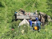 В ДТП по пути на Каракольские озера пострадали девять детей