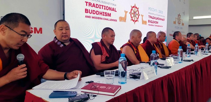 Делегация Республики Алтай приняла участие в международном буддийском форуме