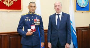 Герой России Данияр Джартанов получил орден «Тан Чолмон»