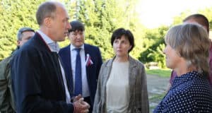 В Турочакском районе Олег Хорохордин проинспектировал школы