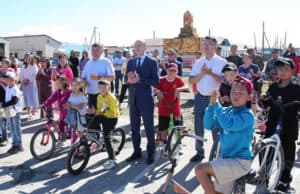 Площадку ГТО и скейт-парк открыли в Кош-Агаче Площадку ГТО и скейт-парк открыли в Кош-Агаче