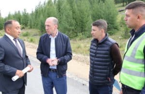 Ремонт дорог в Усть-Канском районе идет по графику Ремонт дорог в Усть-Канском районе идет по графику