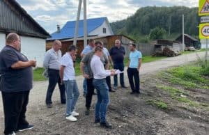 В Бирюле проверили ход работ по возведению сельского клуба