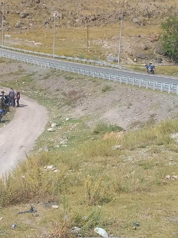 В Чибите турист на мотоцикле потерял управление и попал в ДТП 