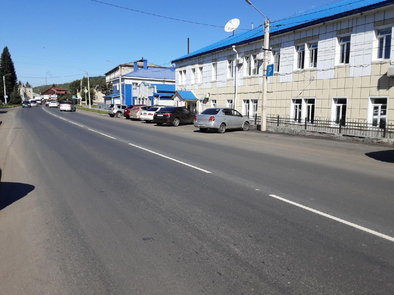 В Горно-Алтайске перед Днем знаний отремонтировали дороги к образовательным учреждениям