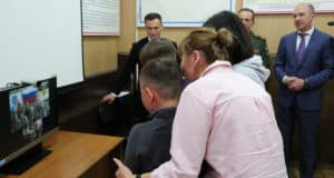 Телемост с участниками спецоперации прошел на Алтае Телемост с участниками СВО прошел на Алтае