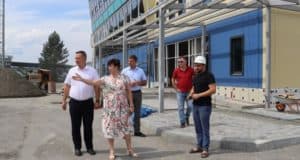 В Горно-Алтайске продолжается строительство физкультурно-оздоровительного комплекса