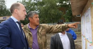 Рабочая поездка Олега Хорохордина по республике продолжилась в Улаганском районе