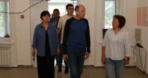 Олег Хорохордин проверил ход капремонта Шашикманской школы