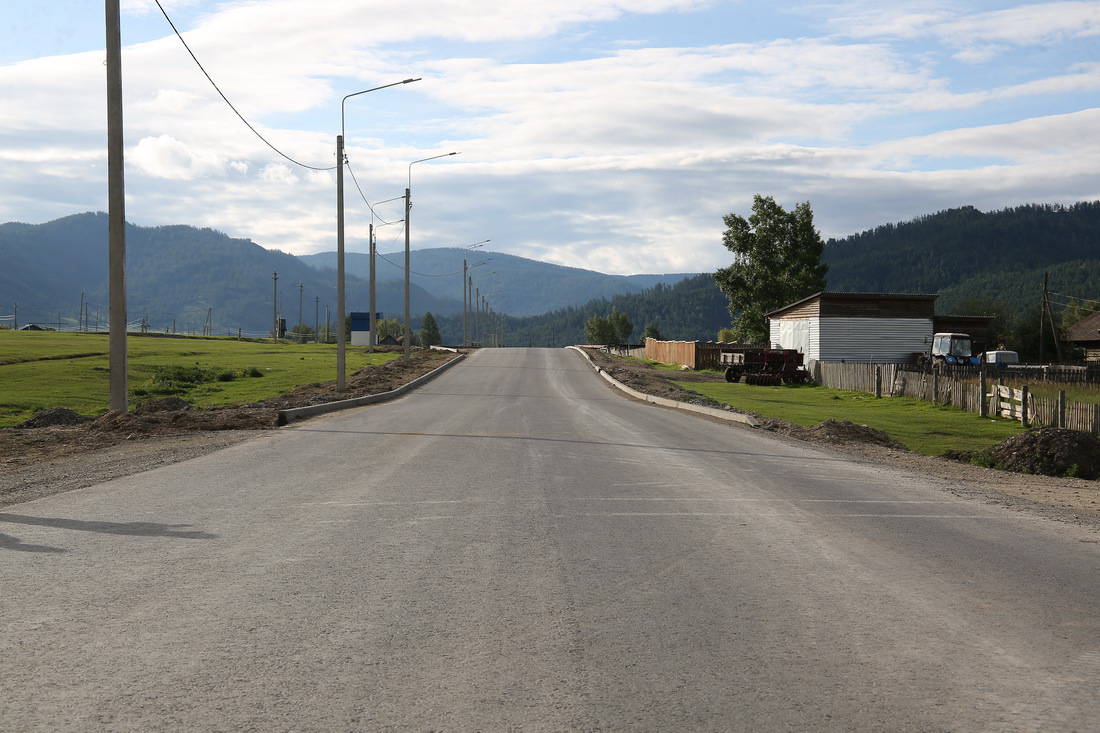 Ремонт дорог в Усть-Канском районе идет по графику 