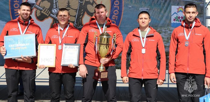 Чемпионат по пожарно-спасательному многоборью прошел на Алтае