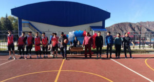 Многофункциональную спортплощадку открыли в Усть-Кане