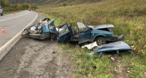 В массовом ДТП в Шебалинском районе пострадали два человека