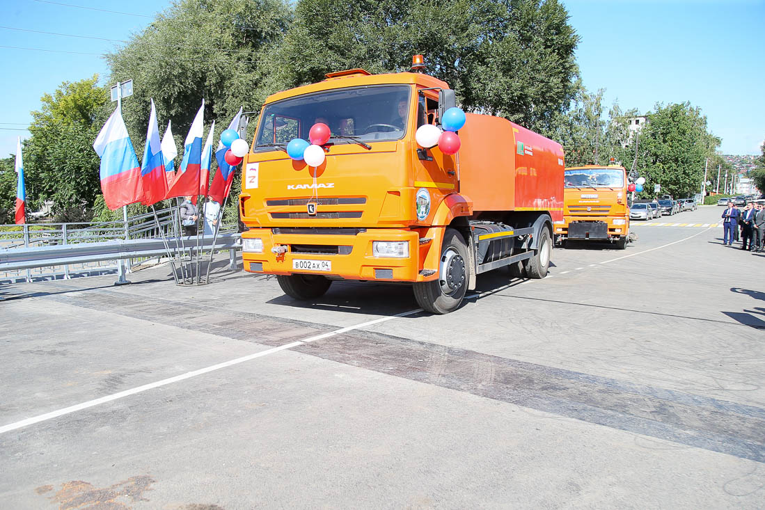 Обновленный мост по улице Чаптынова открыли в Горно-Алтайске 