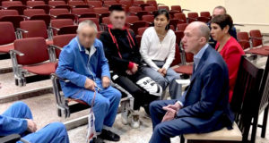Олег Хорохордин навестил в госпитале бойцов из Республики Алтай