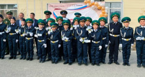 В Кош-Агаче кадеты стали участниками движения «Юные друзья пограничников»
