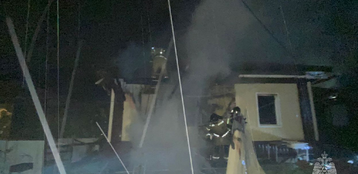 В Горно-Алтайске на пожаре погиб человек