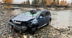 В Чибиле иномарка рухнула в реку с моста: водитель погиб