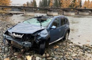 В Чибиле иномарка рухнула в реку с моста: водитель погиб В Чибиле иномарка рухнула в реку с моста: водитель погиб