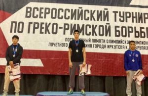 Спортсмен из Республики Алтай стал призером Всероссийского турнира по греко-римской борьбе Спортсмен из Республики Алтай стал призером Всероссийского турнира по греко-римской борьбе