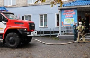 В детской поликлинике предотвратили пожар