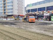 Дорожники приступили к ремонту проезда возле рынка «Весна»