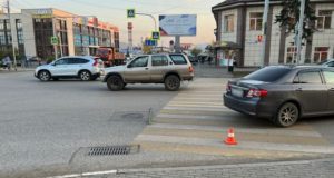 В Горно-Алтайске женщина на иномарке сбила ребенка