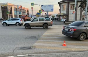 В Горно-Алтайске женщина на иномарке сбила ребенка