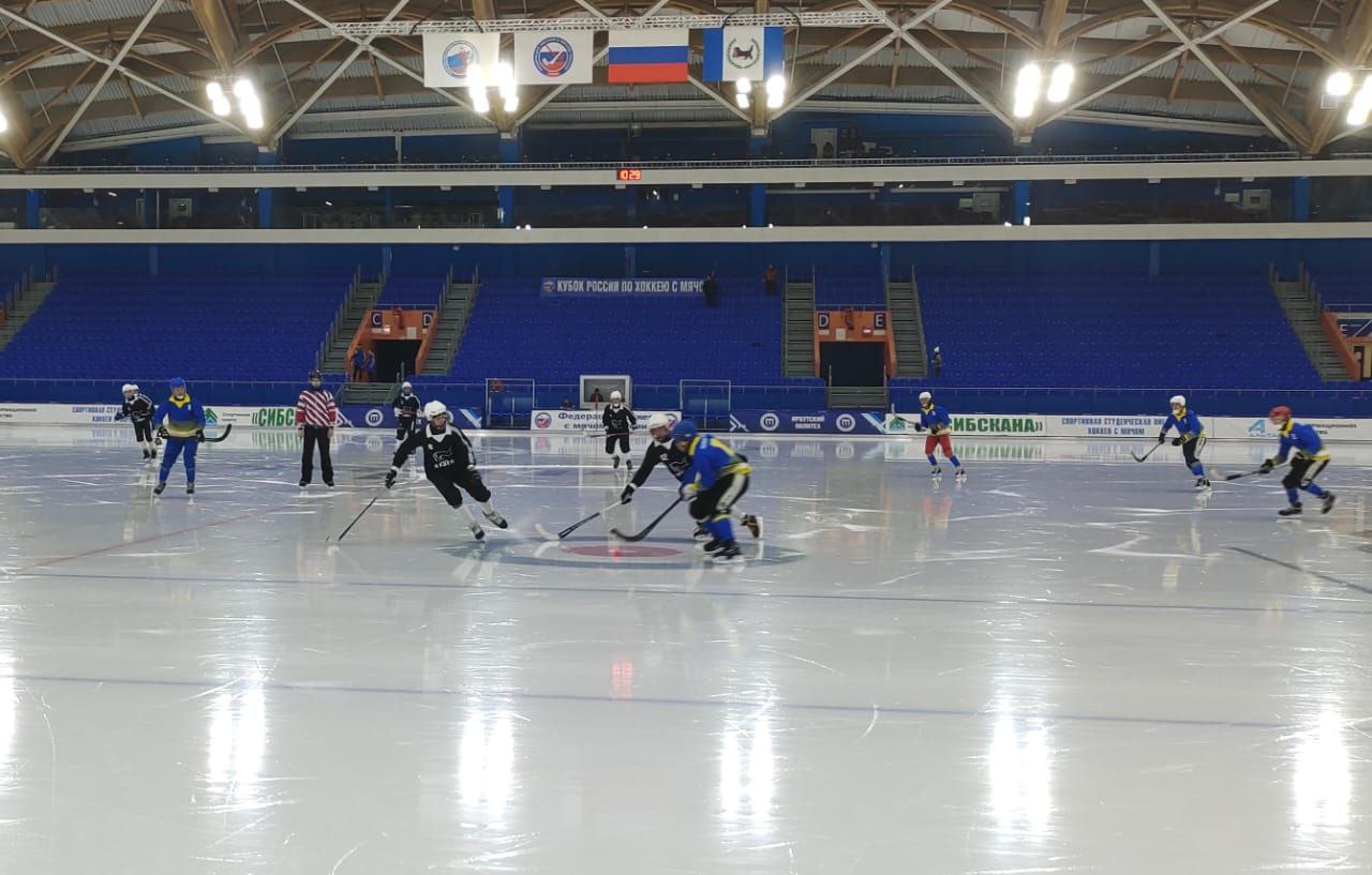 Сборная студентов Республики Алтай по хоккею с мячом выступила на чемпионате в Иркутске 