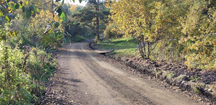 В Горно-Алтайске отремонтировали дорогу по переулку Хребтовому