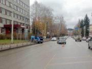 ДТП возле Аграрного колледжа: иномарка протаранила перильное ограждение ДТП возле Аграрного колледжа: иномарка протаранила перильное ограждение
