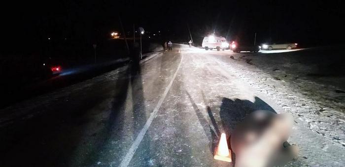 В Онгудайском районе Toyota насмерть сбила пожилого пешехода