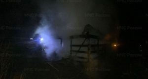 Жилой дом сгорел в Горно-Алтайске