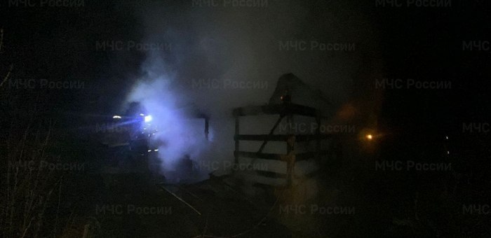 Жилой дом сгорел в Горно-Алтайске