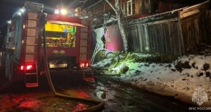 В Горно-Алтайске частный дом загорелся из-за золы
