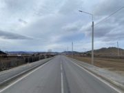 На автодороге Ябоган – Туекта оборудовали более 11 км линий наружного освещения