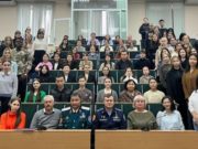 Студенты встретились с Героем России Студенты ГАГУ встретились с Героем России