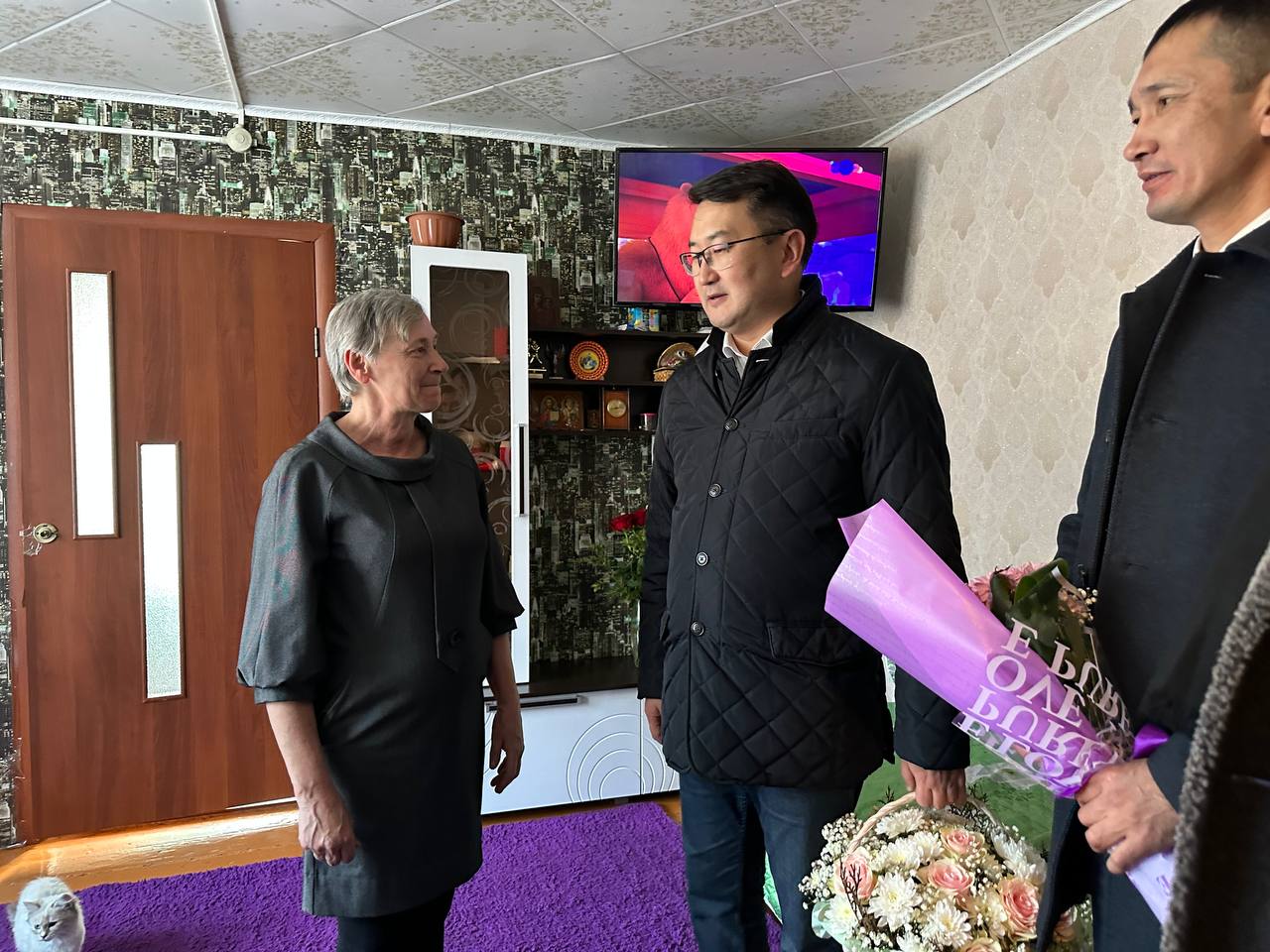 Артур Кохоев в Чемале навестил семью участника СВО