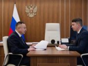 Антон Черников рассказал о строительстве в республике главе Минстроя РФ Антон Черников рассказал о строительстве в республике главе Минстроя РФ