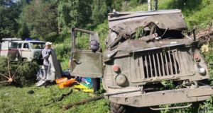 Взят под стражу водитель ГАЗ-66, устроивший ДТП по дороге на Каракольские озера