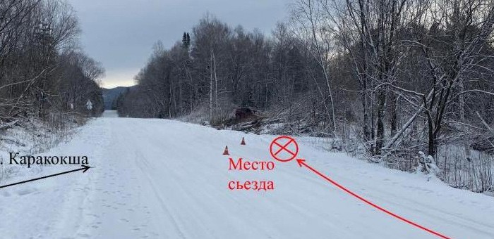 По дороге на Каракокшу попал в аварию Mercedes-Benz