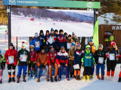 На курорте «Манжерок» прошло первенство Сибири по горнолыжному спорту