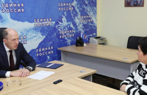 Олег Хорохордин провел личный прием граждан Олег Хорохордин провел личный прием граждан