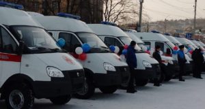 Районные больницы получили автомобили скорой помощи Районные больницы получили автомобили скорой помощи