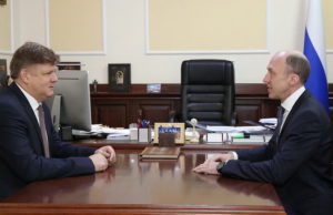 Олег Хорохордин встретился с сибирским полпредом